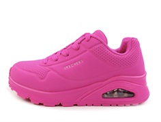 Skechers pink glow sneaker